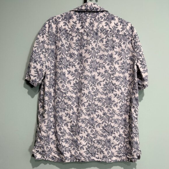 Abercrombie & Fitch Men’s Small Button Down Short Sleeved – Floral Fever Dream - Picture 2 of 2